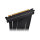 Thermaltake PCI-E 4.0 Dual 90 Degree Riser Cable 130mm 90 Adapter Black