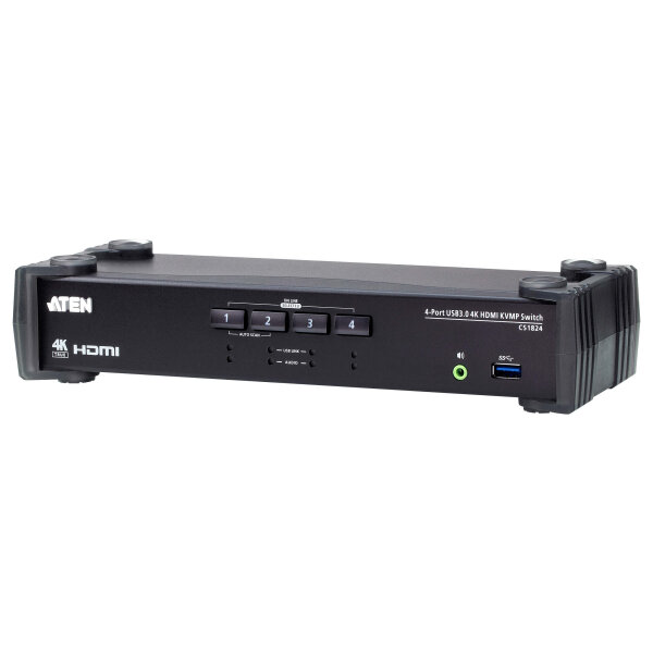 ATEN CS1824 4-Port USB 3.0 HDMI KVM Switch