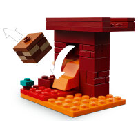 LEGO 21266 Minecraft Das Lava-Duell im Nether