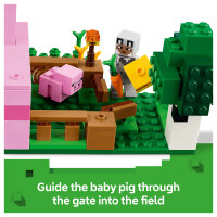 LEGO 21268 Minecraft Das Babyschwein-Haus