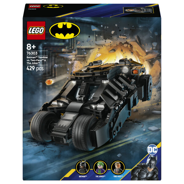 LEGO 76303 DC Super Heroes Batman Tumbler vs. Two Face & The Joker
