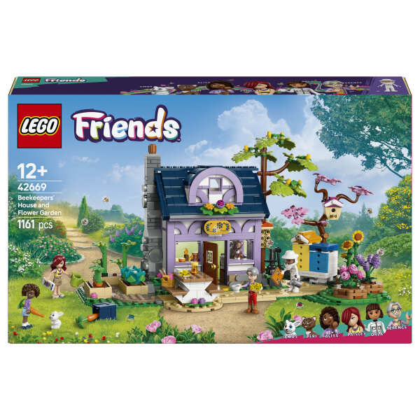 LEGO 42669 Friends Haus und Blumengarten der Imker