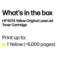 HP Toner 507A CE402A Gelb
