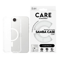 CARE Case Fashionable Samba w. MagSafe. clear iPhone 16e
