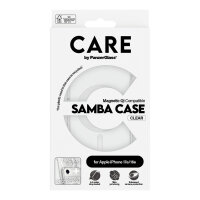 CARE Case Fashionable Samba w. MagSafe. clear iPhone 16e