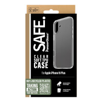 SAFE TPU Case Clear iPhone 16 Plus