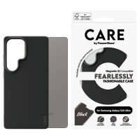 CARE Fashionable Case Black w. QI Compatible Galaxy S25...