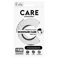 CARE Feature Case Clear Kickstand & QI Compatible Galaxy S25