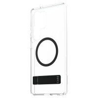 CARE Feature Case Clear w. Kickstand & QI Galaxy S25 Ultra