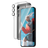 PanzerGlass 3-in-1 Pack Samsung Galaxy S24 -Ultra-Wide Fit