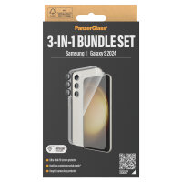 PanzerGlass 3-in-1 Pack Samsung Galaxy S24 -Ultra-Wide Fit