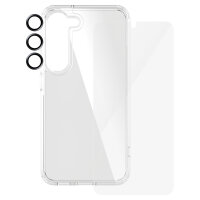 PanzerGlass 3-in-1 Pack Samsung Galaxy S24 -Ultra-Wide Fit