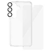 PanzerGlass 3-in-1 Pack Samsung Galaxy S24 -Ultra-Wide Fit