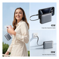 4smarts Powerbank Enterprise Compact 20000mAh 45W. spacegrau