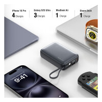 4smarts Powerbank Enterprise Compact 20000mAh 45W. spacegrau