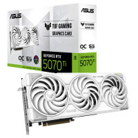 RTX 5070 TI 16GB ASUS TUF Gaming OC GDDR7 3 Fan white