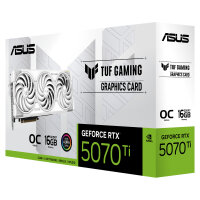 RTX 5070 TI 16GB ASUS TUF Gaming OC GDDR7 3 Fan white