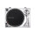 Audio-Technica AT-LP120X Direktangetriebener Plattenspieler. silber