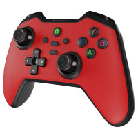 Genesis Gamepad MANGAN 400 kabellos rot/schwarz (PC/Switch)