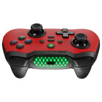 Genesis Gamepad MANGAN 400 kabellos rot/schwarz (PC/Switch)