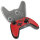 Genesis Gamepad MANGAN 400 kabellos rot/schwarz (PC/Switch)