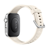 Huawei Watch Fit 4 (Seiya-B19F) White Fluoroelastomer Strap