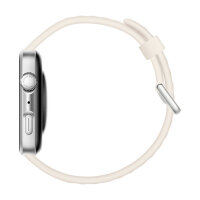 Huawei Watch Fit 4 (Seiya-B19F) White Fluoroelastomer Strap