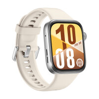 Huawei Watch Fit 4 (Seiya-B19F) White Fluoroelastomer Strap
