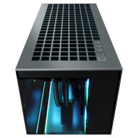 Arctic Xtender (Black) mirrow black window with GPU vertical mount