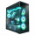 Arctic Xtender (Black) mirrow black window with GPU vertical mount