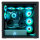 Arctic Xtender (Black) mirrow black window with GPU vertical mount