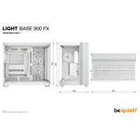 Midi be quiet! LIGHT BASE 900 FX White