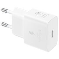 Samsung Galaxy Power Adapter USB Type C 25W 1m White