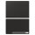 SAMSUNG Smart Book Cover fr Galaxy Tab S10+ / S9+ / S9 FE+ Black