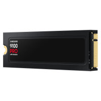 M.2. SAMSUNG 9100 PRO Heatsink NVMe 2TB PCIe 5.0 14.800 MB/s Lesen 13.400 MB/s Schreiben Interne SSD fr PC-Gaming