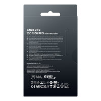 M.2. SAMSUNG 9100 PRO Heatsink NVMe 4TB PCIe 5.0 14.800 MB/s Lesen 13.400 MB/s Schreiben Interne SSD fr PC-Gaming