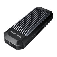 GRAUGEAR externes Gehäuse M.2NVMe/NGFF SSD PCIe3.0...