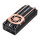 GRAUGEAR externes Gehäuse M.2NVMe SSD PCIe4.0 40Gbit
