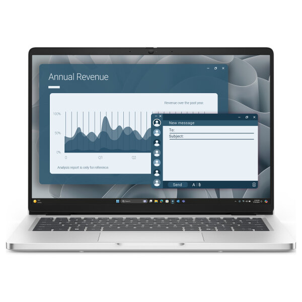 DELL Pro 14 PC14255 AMD Ryzen AI 7 350 35.56cm 14Zoll FHD+ 16GB 512GB SSD WLAN Backlit Kb W11P 1Y Basic Onsite