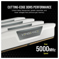 32GB PC 6000 CL36 CORSAIR KIT (2x16GB) VENGEANCE white retail
