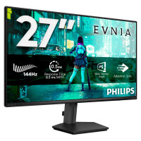 68,5cm/27" (1920x1080) Philips Evnia 27M2N3200NF/00 16:9 IPS 0,5ms 144Hz HDMI1.4 DisplayPort1.4 G-Sync HDR10 Dark Grey