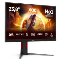 AOC 60.5cm (23.8") 24G4HA 16:09 2xHDMI+DP black/red