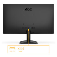 AOC 60.5cm (23.8") 24B31H 16:09 HDMI+D-Sub IPS black