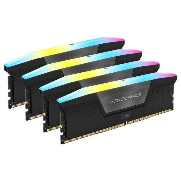128GB PC 5600 CL40 CORSAIR KIT (4x32GB) VENGEANCE RGB B retail
