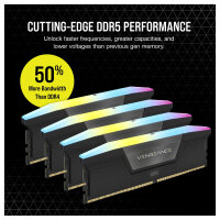 128GB PC 5600 CL40 CORSAIR KIT (4x32GB) VENGEANCE RGB B retail
