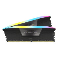 96 GB Corsair DIMM 5200 (2x 48 GB) Dual-Kit (schwarz. CMH96GX5M2B5200C38. Vengeance RGB. INTEL XMP)