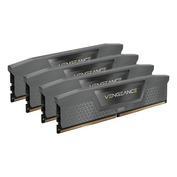 64 GB Corsair DIMM 5600 (4x 16 GB) Quad-Kit (schwarz, CMK64GX5M4B5600Z36, Vengeance, AMD EXPO)