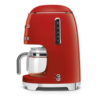 SMEG Filter-Kaffeemaschine 50s Style DCF02RDEU, rot