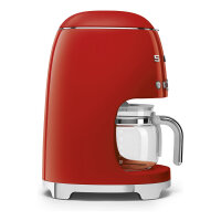 SMEG Filter-Kaffeemaschine 50s Style DCF02RDEU, rot
