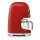 SMEG Filter-Kaffeemaschine 50s Style DCF02RDEU, rot